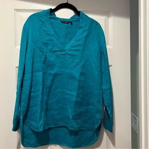 Massimo Dutti Linen Tunic Sz 10